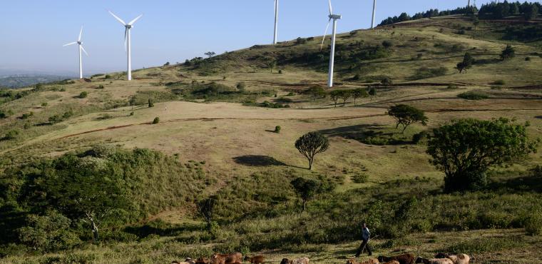 Kenya wind turbines